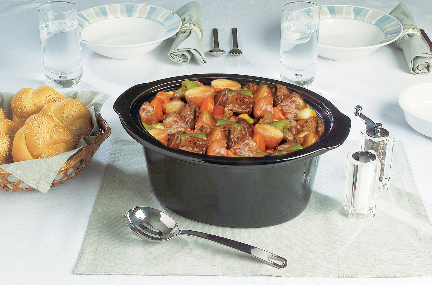 Crock-Pot Manual 7-Qt. Slow Cooker, Black