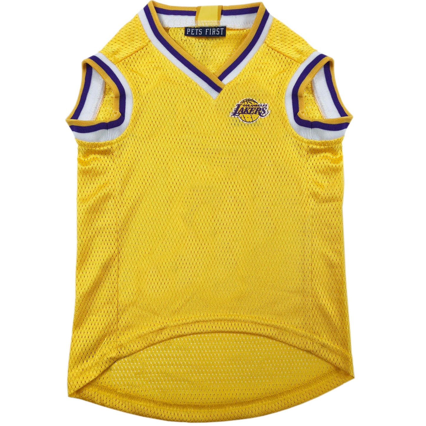 NBA Los Angeles Lakers Dog Jersey, X-Small - Tank Top Basketball Pet Jersey