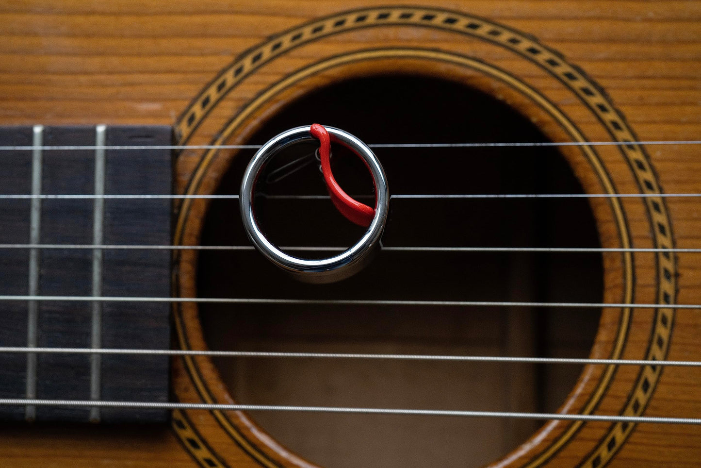 Black Mountain Slide Guitar Rings - Made From Tungsten Steel. Acoustic Guitar Slide, Electric Guitar Slide, Bass, Ukulele, and More. Almost as Hard as Diamond, Smooth Surface Finish, New Invention.