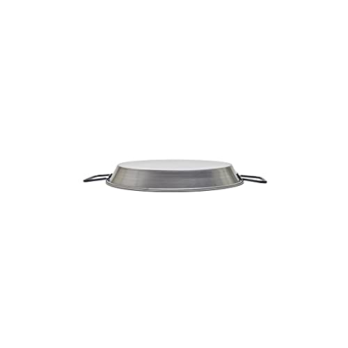 Garcima 13 1/2" Pata Negra Restaurant Grade Pan, 34cm, Silver, Medium