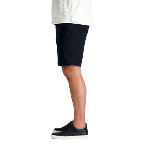 Haggar Men's The Active Series 5 Pocket Stretch Short, Black, 34