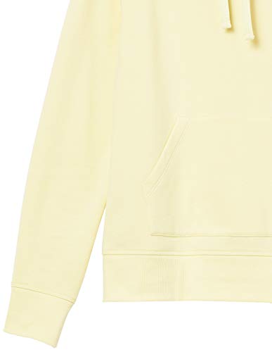 Amazon Essentials Women's Fleece Pullover Hoodie, Light Yellow, Medium