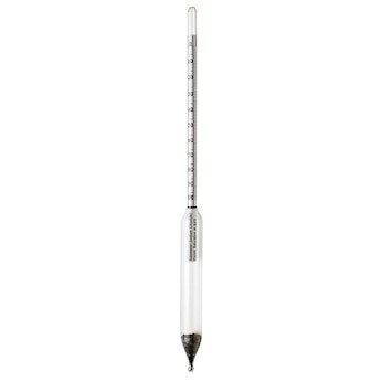 H-B Instrument B61809-0000 Instrument Glass Hydrometer, 0 to 100 Percent Saturation of Salt, Plain form