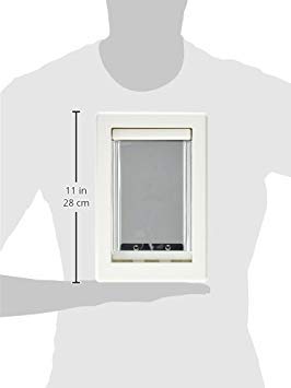 Perfect Pet 5-Inch by 7-Inch Soft Flap Cat Door with Telescoping Frame, Small