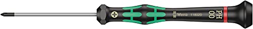 Wera 05073675001 Kraftform Micro-Set/12 Sb 1 Screwdriver Set for Electronic Applications, 12 Pieces