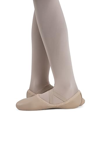 Capezio Leather Juliet Ballet Shoe, Light Pink, 9 M