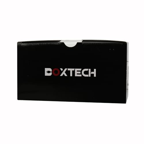 Boxtech Fish Tank Air Pump - Aquarium Adjustable Fish Oxygen Pump, Ultra-Quiet Aerator Bubbler with Dual Outlet, 5w 2L/min Tank Bubbler for 10-150 Gallon Tanks