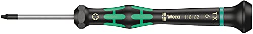 Wera 05073675001 Kraftform Micro-Set/12 Sb 1 Screwdriver Set for Electronic Applications, 12 Pieces