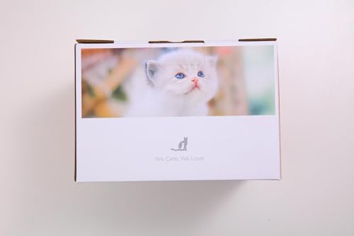 Cat Water Fountain Stainless Steel, FEELNEEDY 118oz/3.5L Pet Water Fountain Indoor, Cat Fountain,Dog Water Fountain,Cat Drinking Water Fountain with 3 Filters Replacement (FN-W08)