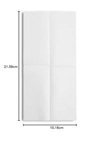 300-pack Servietto Disposable Linen-Feel Guest Towels [8" x 17" ] - Cloth-Like Hand Bathroom Napkins, Made In USA - Soft and Absorbent Paper Napkin for Kitchen, Bathroom, Party, Wedding, Or Event