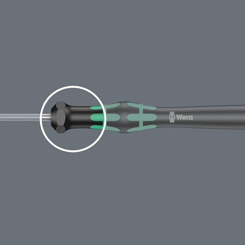 Wera 05073675001 Kraftform Micro-Set/12 Sb 1 Screwdriver Set for Electronic Applications, 12 Pieces