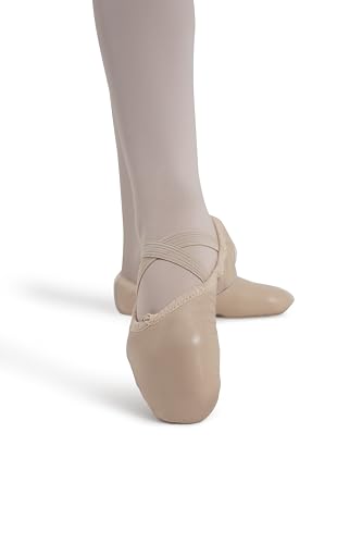 Capezio Leather Juliet Ballet Shoe, Light Pink, 9 M