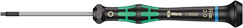 Wera 05073675001 Kraftform Micro-Set/12 Sb 1 Screwdriver Set for Electronic Applications, 12 Pieces