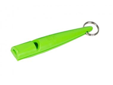 (2 Pack) Acme Model 211.5 Plastic Dog Whistle Day Glow Green for Dogs