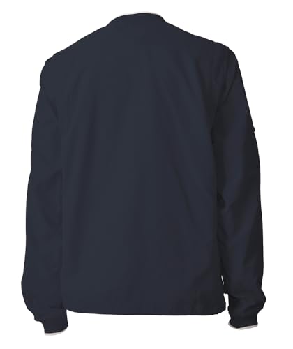 Charles River Apparel Men's Big Legend Windshirt, Navy/White, Medium