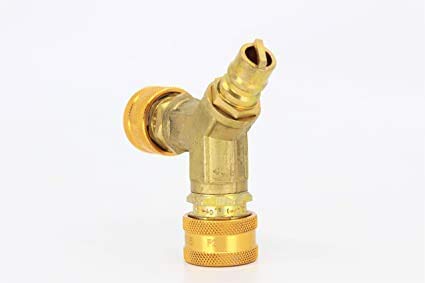 GAS-FLO, Quick Disconnect 3/8 Y Splitter, CSA Certified for Propane and NG (QD-GMC6-YPX1)