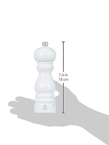 Peugeot 27810 Paris U'Select Salt Mill 18 cm, White Lacquer