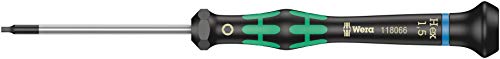Wera 05073675001 Kraftform Micro-Set/12 Sb 1 Screwdriver Set for Electronic Applications, 12 Pieces