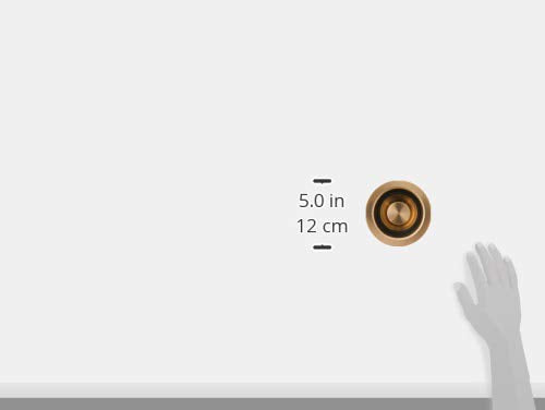 DELTA FAUCET 72030-CZ Disposal and Flange Stopper, Kitchen, Champagne Bronze, 4.50 x 4.50 x 4.50 inches
