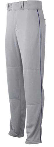 Rawlings Men's Baseball Pant (Blue Grey/Navy, Medium)