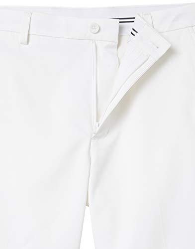 Amazon Essentials Men's Classic-Fit Stretch Golf Short (Available in Big & Tall), White, 36