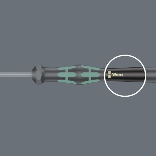 Wera 05073675001 Kraftform Micro-Set/12 Sb 1 Screwdriver Set for Electronic Applications, 12 Pieces