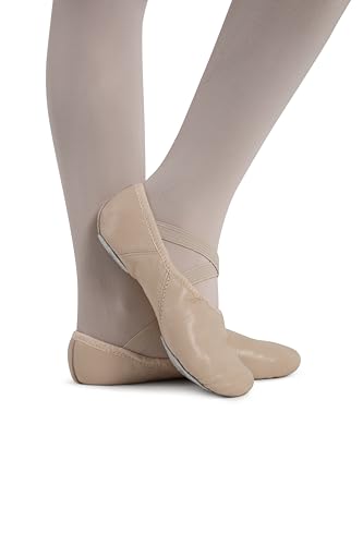 Capezio Leather Juliet Ballet Shoe, Light Pink, 9 M