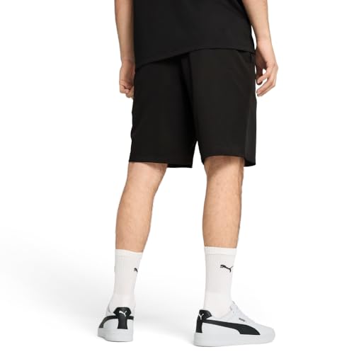 PUMA Men's Essentials Woven 9" Shorts, Puma Black Ss25, Small