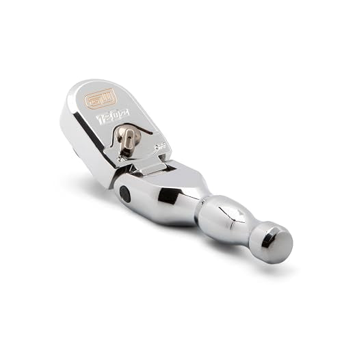 GEARWRENCH 3/8" Drive 120XP Full Polish Chrome Stubby Flex Head Teardrop Ratchet | 81212XP
