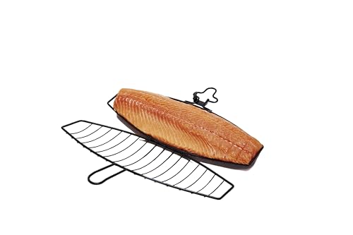 GrillPro 21015 Fish Basket with Detachable Handle