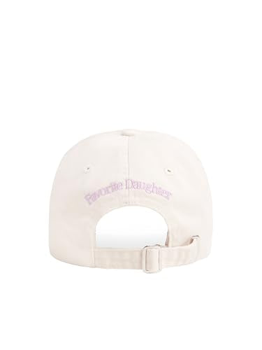 Favorite Daughter Women's Mom of The Year Baseball Hat, Khaki Lavender, One Size