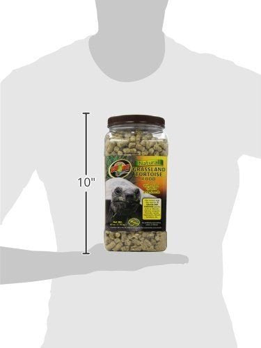 Zoo Med Natural Tortoise Food, 60-Ounce, Grassland