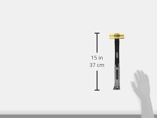 Titan Tools TIT63216 63216 2Lb Brass Non-Sparking Hammer
