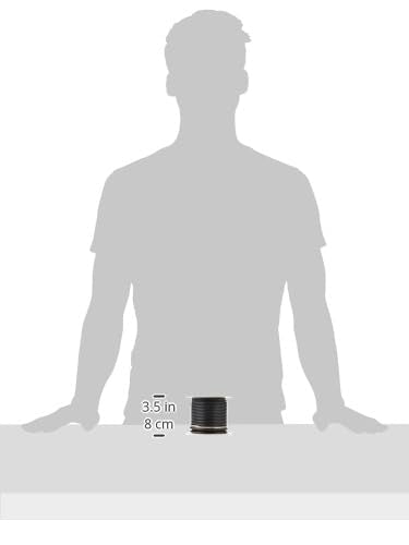 Ancor 104010 Tinned Copper Wire, 14 AWG (2mm2), Black - 100ft