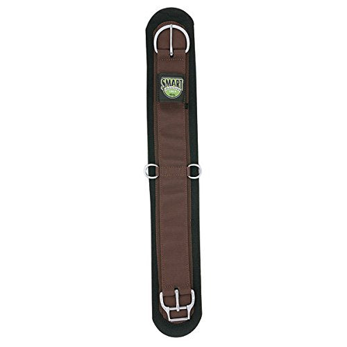 Weaver Leather Felt Lined Straight Smart Cinch Brown, 24-Inch