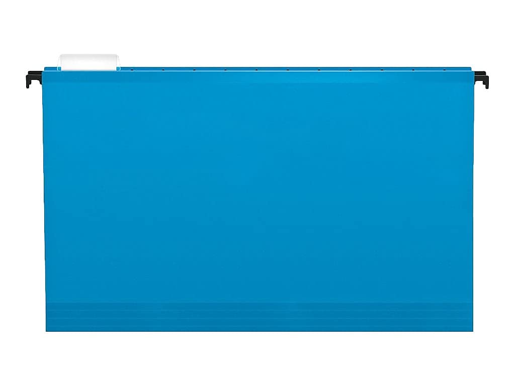 SureHook Hanging Folder, Assorted (Blue, Red, Yellow, Bright Green, Orange), Legal, 20 Folders Per Box, 6153 1/5 Asst