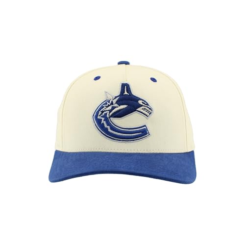 ZHATS Standard NHL Officially Licensed Adjustable Snapback Hat Marquee Ivory