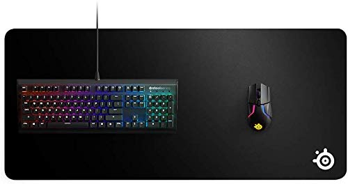 SteelSeries QcK Gaming Mouse Pad - XXL Thick Cloth - Sized to Cover Desks