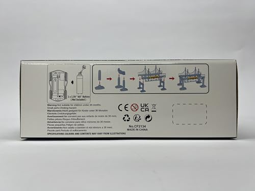 174 PCS Dinosaur Toys Race Track, Flexible Train Tracks with 8 Dinosaurs Figures, 2 Electric Race Cars Vehicle Playset with Lights to Create A Dinosaur World Road Race for Toddlers Kids Boys Girls