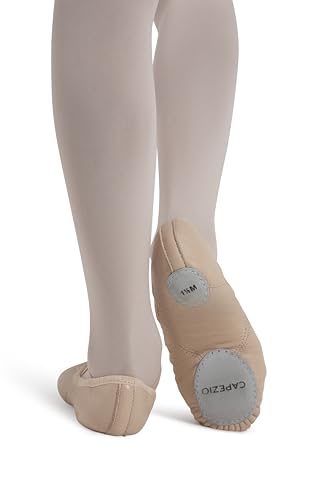 Capezio Leather Juliet Ballet Shoe, Light Pink, 9 M