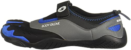 Body Glove 3T Barefoot MAX Water Shoe, Black/Dazzling Blue, 7