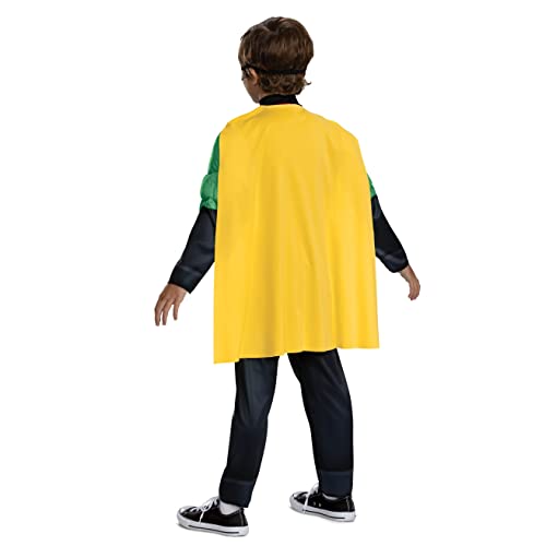 Batwheels Robin Muscle Costume, Official Batwheels Costume Outfit and Headpiece, Size (4-6)