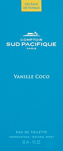 Comptoir Sud Pacifique Vanille Coco Eau de Toilette Spray, 1 Fl Oz
