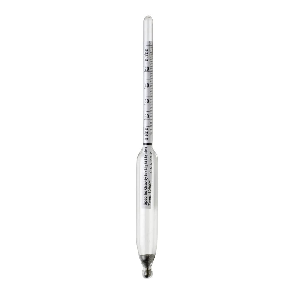 H-B DURAC 1.000/1.600 Specific Gravity Hydrometer for Liquids Heavier Than Water (B61801-7000)