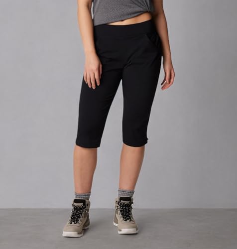 Columbia Womens Anytime Casual Capri, Black, X-Small US