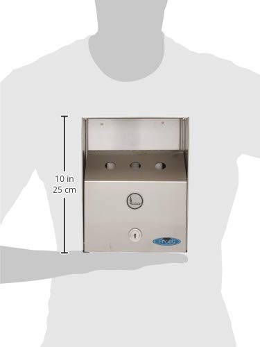 Frost Site Furnishings 908 Ashtray, Metallic
