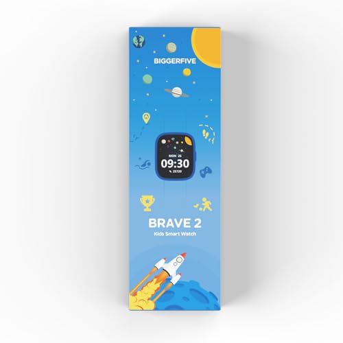 BIGGERFIVE Smart Watch for Kids, 1.8" Fitness Tracker Watch Pedometer, Heart Rate, Sleep Monitor, IP68 Waterproof, Calorie Step Counter, Puzzle Games with/Without APP for Girls Teens 5-16, Pink