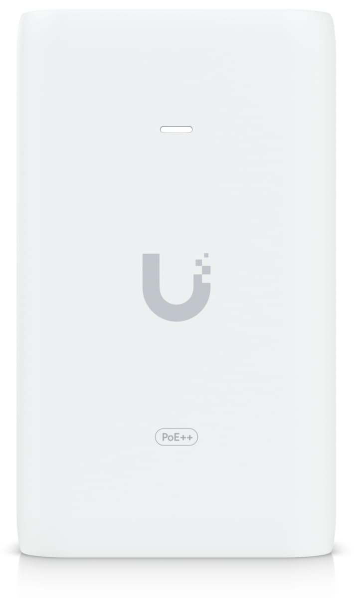 Ubiquiti U-PoE++ Gigabit PoE injector 48V / 1,25A (60W)