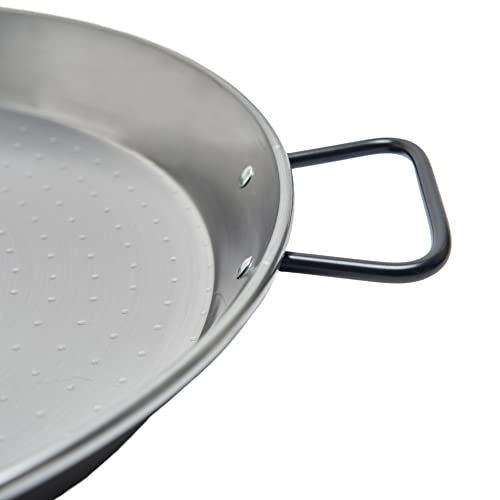 Garcima 13 1/2" Pata Negra Restaurant Grade Pan, 34cm, Silver, Medium