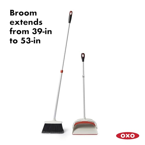 OXO Large Upright Sweep Set, Off-White, 8.5" - 12"
